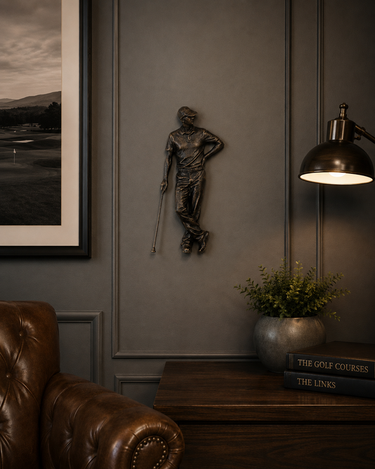 THE GOLFER - WALL MOUNTED