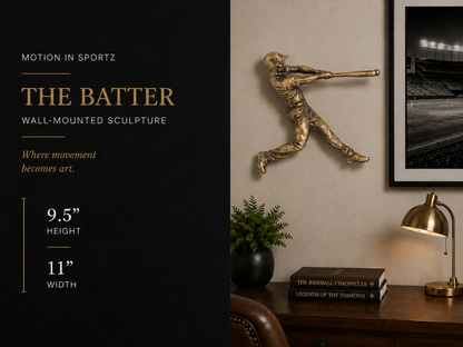 THE BATTER - WALL MOUNTED