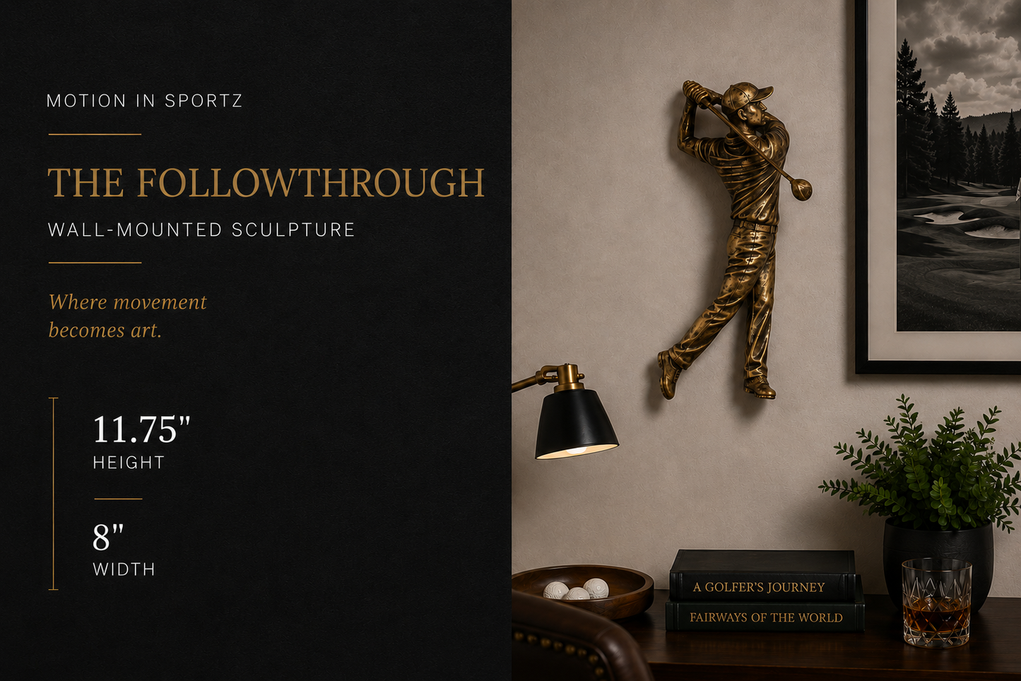 THE FOLLOWTHROUGH - WALL MOUNTED