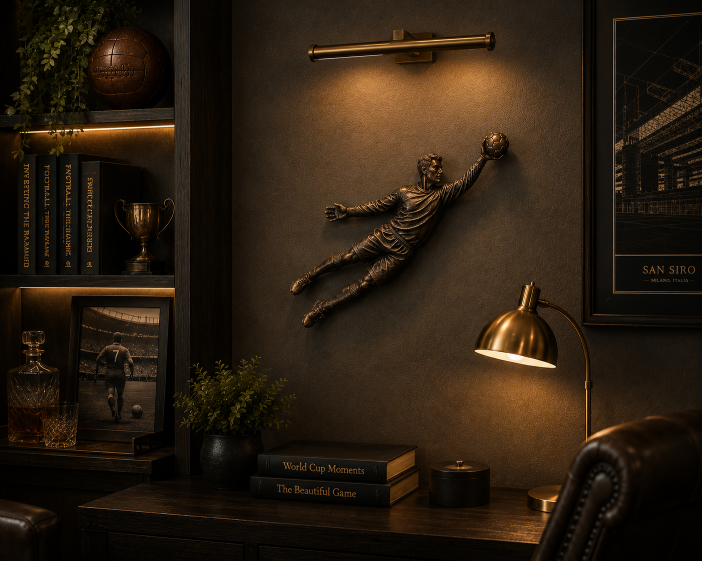 THE GOALKEEPER - WALL MOUNTED
