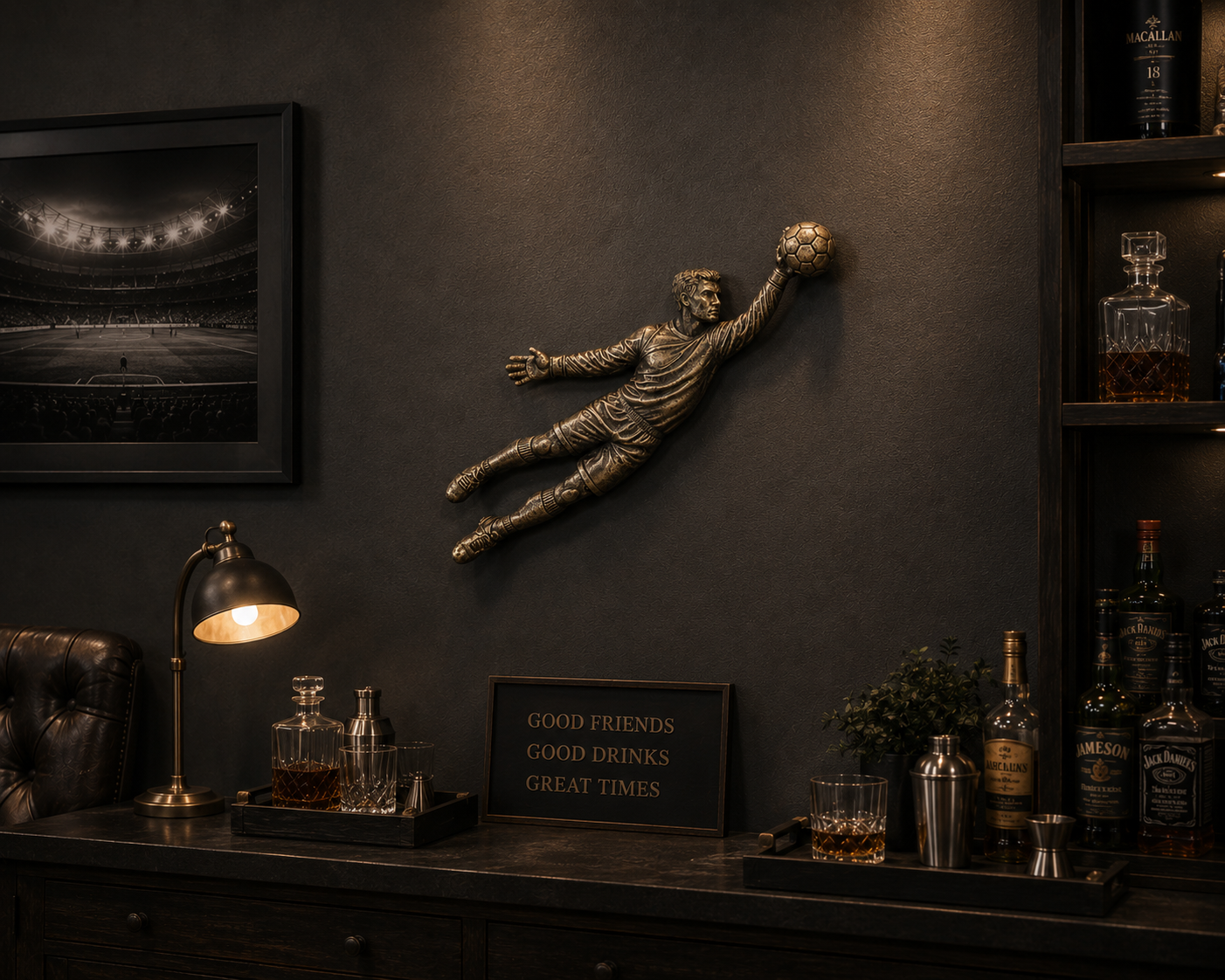 THE GOALKEEPER - WALL MOUNTED