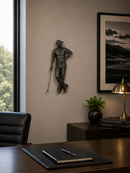 THE GOLFER - WALL MOUNTED