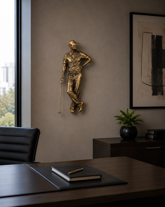 THE GOLFER - WALL MOUNTED