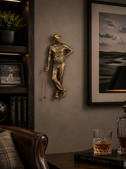 THE GOLFER - WALL MOUNTED