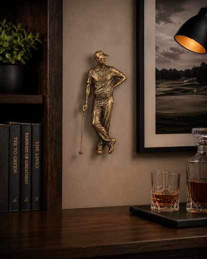 THE GOLFER - WALL MOUNTED